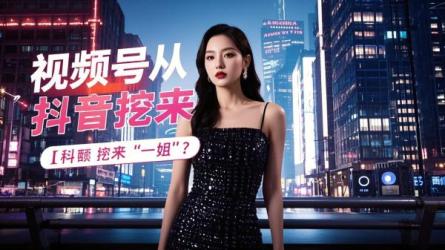 [原创]视频号，从抖音挖来一个“一姐”？