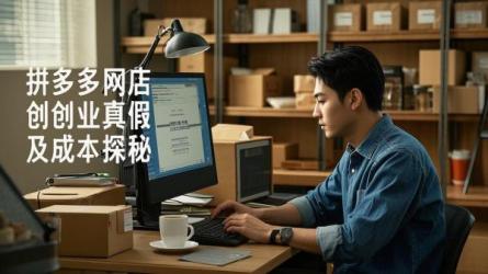 [原创]创业开拼多多网店是真的吗？要多少钱？