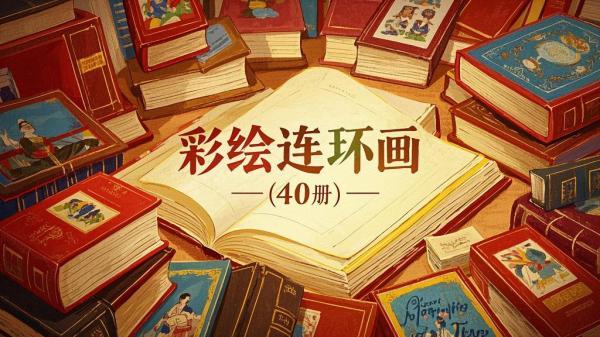 [原创]彩绘连环画（40册）[独家]