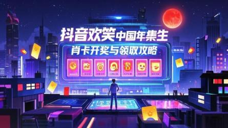 [原创]2024年抖音欢笑中国年集生肖卡什么时候开奖？怎么领？