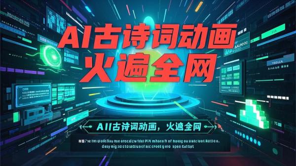[原创]AI赋能古诗词动画：解锁传统文化新玩法火遍全网不是梦[吾爱独家]