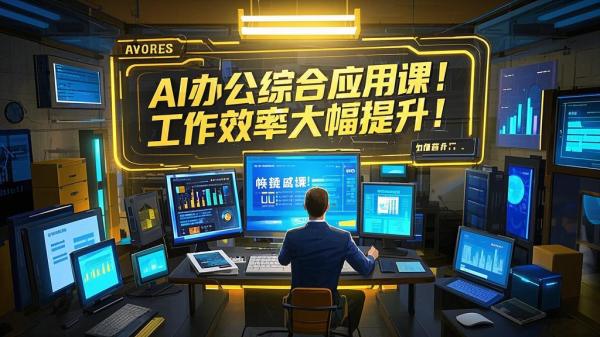 亚伦哥AI办公课，效率飙升。[原创]
