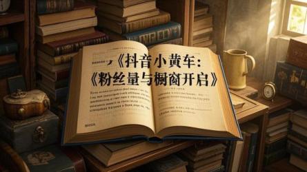 [原创]抖音挂小黄车需要多少粉丝量？橱窗怎么开？