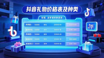 [原创]2024年抖音全部礼物价格表是什么？抖音有哪些礼物？