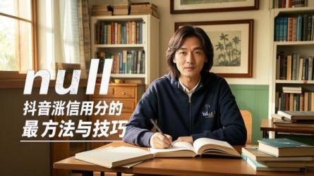 [原创]抖音如何涨信用分最快？有哪些技巧？