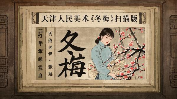 [原创]冬梅[天津人民美术出版社][绘画 温勇雄][石全石美制作][扫描版][吾爱独家]