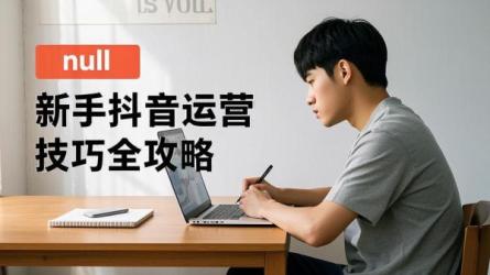 [原创]新手怎么把抖音做起来？运营技巧有哪些？