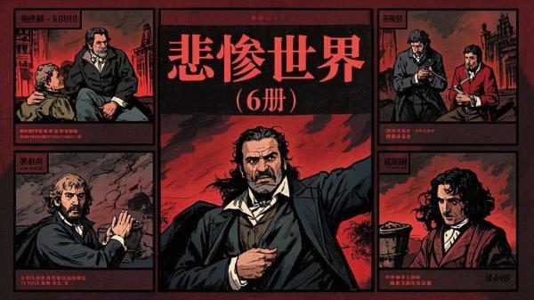 悲惨世界连环画，岁月之忆[原创]