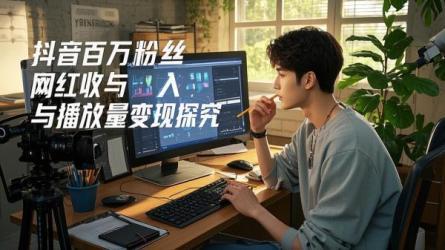 [原创]抖音百万粉丝网红一月能挣多少？播放量如何变现呢？