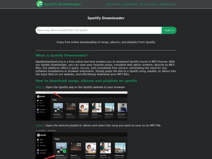 Spotify Downloader 音乐下载[吾爱神器]