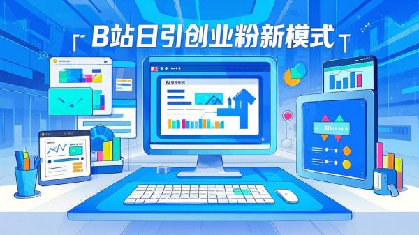 [原创]【B站新技术】日引100优质创业粉，直接套模式，快速搞网赚粉[吾爱独家]