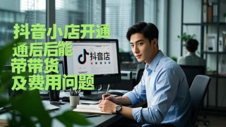 [原创]抖音开通了小店还能带货吗？开抖音小店需要多少钱？