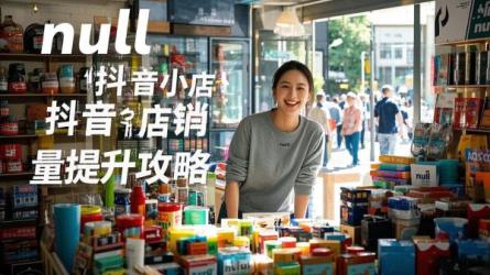 [原创]如何通过抖音小店提升销量？如何快速提升销量？