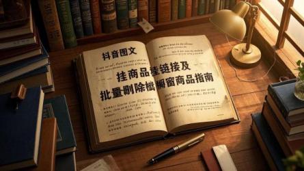 [原创]抖音图文怎么挂商品链接？如何批量删除抖音橱窗商品？