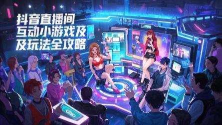 [原创]抖音直播间互动小游戏怎么开？抖音直播互动玩法在哪里？