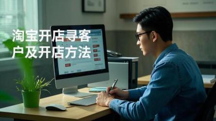 [原创]在淘宝上开店如何找到客户？在淘宝开店怎么开？