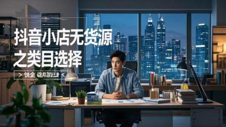 [原创]开抖音小店没有货源怎么办？做什么类目？