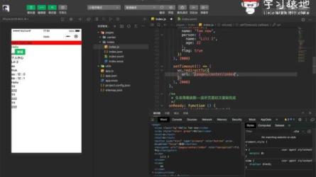 微信小程序入门与实战常用组件API开发技巧项目实战_14-课程-网盘资源分享