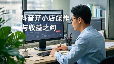 [原创]抖音开小店怎么操作？能赚钱吗？