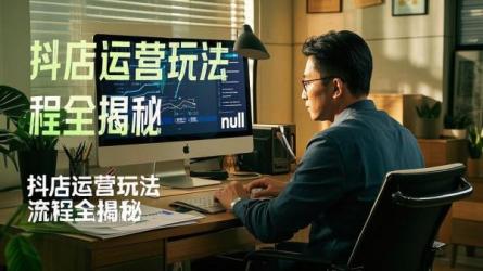 [原创]抖店怎么运营？玩法流程！
