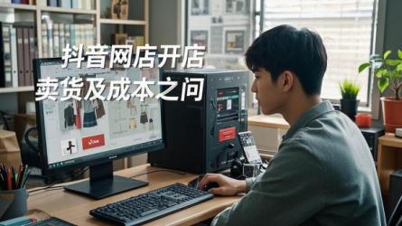 [原创]抖音网店怎么开店卖货？要多少钱？
