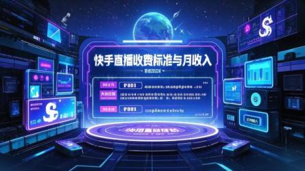 [原创]2024年快手直播官方收费标准是什么？一个月能赚多少？