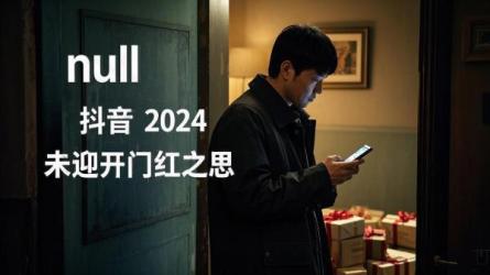 [原创]抖音2024，没有开门红