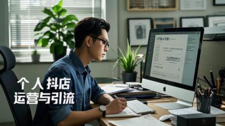 [原创]个人抖店怎么运营？如何引流？