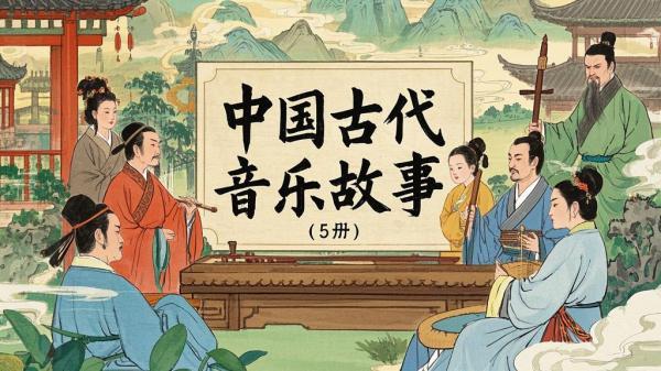 古代音乐五册书，回忆满满。[原创]