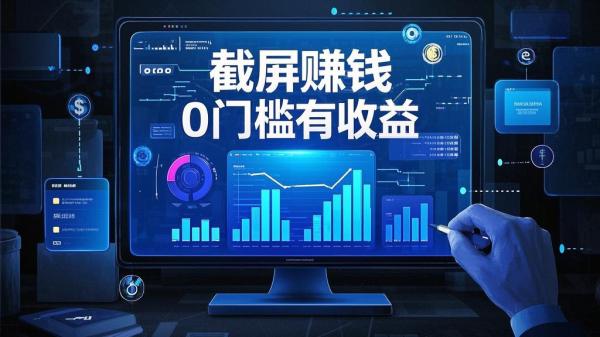 [原创]截屏就能赚钱？0门槛，只要做，100%有收益的一个项目，一天躺赚500[吾爱独家]