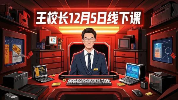 王校长线下课，12 月 5 来袭[原创]