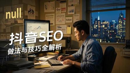 [原创]抖音SEO怎么做？抖音SEO技巧