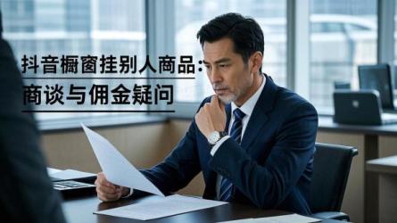 [原创]抖音橱窗挂别人商品需要谈吗？有佣金吗？