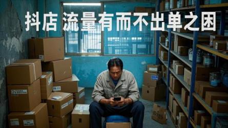 [原创]抖店有流量不出单怎么办？没成交量怎么回事？
