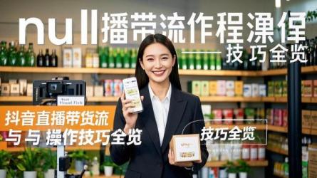 [原创]抖音直播带货流程和操作技巧