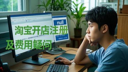 [原创]如何注册淘宝开店？在淘宝上开店要交费吗？