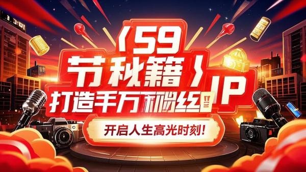 【59 节秘籍】打造千万粉丝 IP，开启人生高光时刻！[原创]