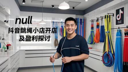 [原创]抖音跳绳小店怎么开店？能赚钱吗？