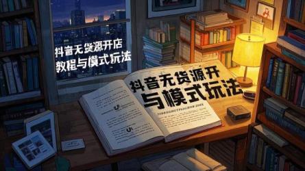 [原创]抖音无货源开店全套教程是什么？抖音无货源模式怎么玩？