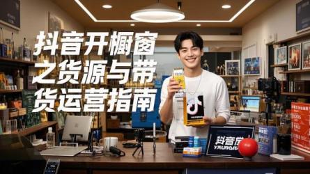 [原创]抖音开橱窗货源怎么找？带货如何运营？