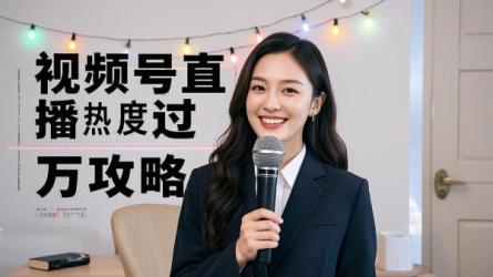 [原创]如何做到视频号每场直播热度过万？
