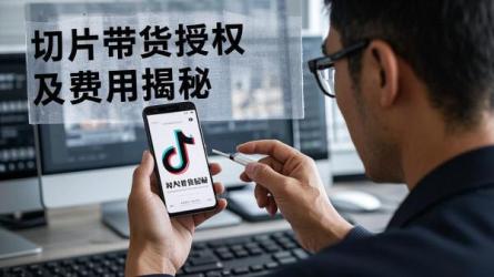 [原创]抖音切片带货怎么拿授权？切片授权需要多少钱？
