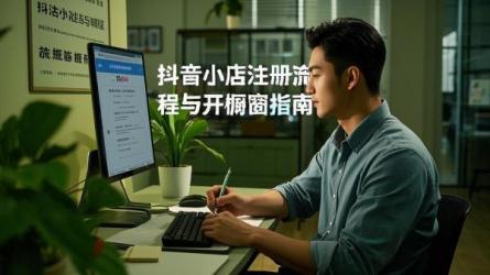 [原创]抖音小店怎么注册流程？怎么开橱窗？