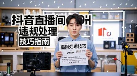 [原创]抖音直播间违规等处理技巧