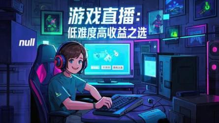 [原创]直播难度低，收益相对较高的只有游戏直播