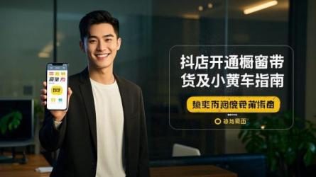 [原创]抖店怎么开通橱窗带货？怎么开通小黄车？