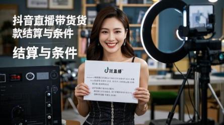 [原创]抖音直播带货货款几天结算？需要什么条件？