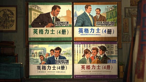 四册英格力士，满满旧时光。[原创]