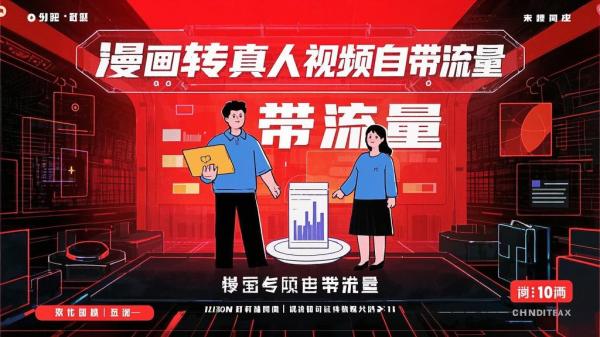 [原创]漫画人物转真人视频自带流量人群分段[吾爱独家]