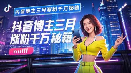 [原创]抖音博主3月涨粉1000万？如何做？
